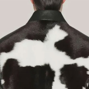 2026 Trendy Regular Fit Cowhide <b>Leather</b> <b>Jackets</b> Fashionable <b>Men</b> Hair On <b>Leather</b> <b>Jackets</b> Cowhide <b>Leather</b> <b>Jackets</b> - Product Image 5