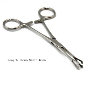 Surgical Steel Opening Closing Needle Ball Clamp <b>Plier</b> Different Open Shape Tweezers Piercing Professional Instrument <b>Set</b> - Product Image 6