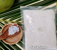 Rauwe Witte Nata De Coco 70% Kokosmateriaal DK BIO Kosher Halal Gecertificeerd 5mm Geblikte Dranken 24 Maanden Houdbaarheid