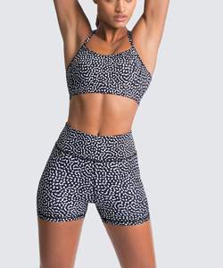 Nouvel ensemble de yoga sans couture 2 pièces : soutien-gorge et legging pour femme – Tenue d'entraînement et vêtements de sport - Product Image 3