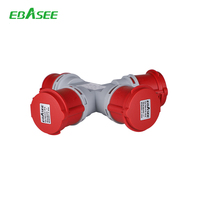 Prise et fiche industrielles multifonctions en gros, norme IEC, CE, étanches IP44 IP67, 16A 32A 63A 125A