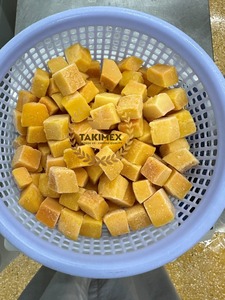 Cubo de mango congelado Premium Vietnam 20*20mm por Takimex Kaew mango Brix 11 Plus para hacer bebidas de crema a granel 10kg - Product Image 3
