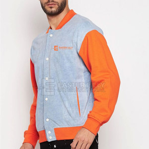 Chaquetas Letterman Ligeras, Transpirables y Cómodas para Hombre, Ropa de Exterior, Diseño de Logotipo Personalizado, Chaqueta de Invierno para Hombre - Product Image 2