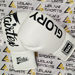 ถุงมือชกมวย Fairtex Glory คุณภาพพรีเมียม ดีไซน์ใหม่ หนัง PU 100% แบบผูกเชือก ถุงมือชกมวยไทยมืออาชีพ Fairtex - Product Image 5