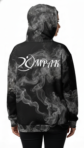 Sweat à capuche unisexe surdimensionné haut de gamme pour l'hiver, avec broderie et impression par sublimation intégrale, pour un style décontracté moderne - Product Image 2