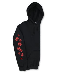 Sweat-shirt graphique surdimensionné personnalisé Geisha Samurai, conçu pour le confort, le style et une image de marque haut de gamme. Disponible avec étiquette privée OEM ODM. - Product Image 3