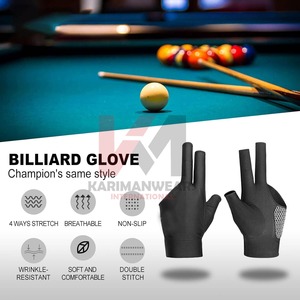 Guantes de Billar de Alto Rendimiento, Guantes de Snooker Antideslizantes, Tejido Elástico, Tacto Suave, Suministro al por Mayor OEM - Product Image 4