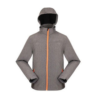 Vêtements d'extérieur Softshell de haute qualité, légers et imperméables pour le printemps, tenue de randonnée, vente en gros, chasse tactique, imprimé uni - Product Image 2