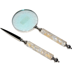 Diseño antiguo Artesanía India Alta calidad Nuevo diseño 2025 Venta al por mayor Vintage Look Eye Glass Metal Lupa Color bronce - Product Image 1