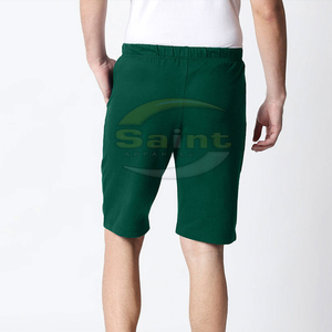 Shorts de sport pour hommes en coton, dernier design, taille adulte, fabrication pakistanaise, meilleur prix, logo personnalisé. - Product Image 2