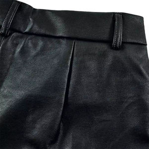 Pantalones Cortos de Cuero Genuino para Hombre, Personalizados con Logotipo, Estilo Holgado, Precio al por Mayor, Ligeros, Bajo MOQ, Ropa Exterior para Adultos - Product Image 6