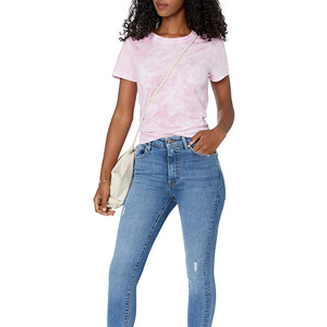 Camiseta de Manga Corta para Mujer, Corte Holgado, Estilo Deportivo Casual de Verano, 100% Algodón, Transpirable y de Secado Rápido, Personalizable - Product Image 4