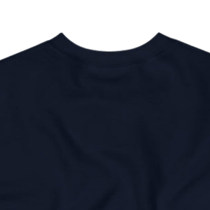 Sweat-shirt unisexe à col rond bleu marine, motif brodé circulaire, pull en molleton à manches longues, vêtement décontracté tendance - Product Image 4