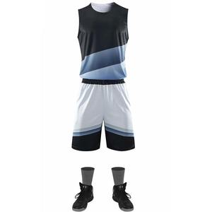 Ensemble de maillot et short de basket-ball pour homme, dégradé rouge et jaune, sans manches, respirant, imprimé par sublimation, toutes saisons - Product Image 6