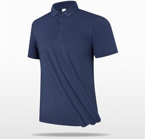 Mens sport casual polo <b>tshirt</b> polyester breathable mesh anti pilling lightweight office wear soft durable fabric - Product Image 1