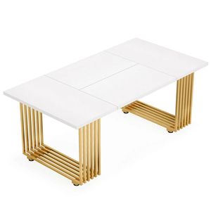 Tavolo da Pranzo Rettangolare Moderno dal Design Elegante per Cucina e Soggiorno - Product Image 6
