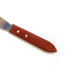 Mini spatule à gâteau droite |   Lame en acier inoxydable 0,5 mm |   Manche en bois naturel |   Outil de pâtisserie léger et écologique |   Glaçage - Product Image 2