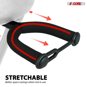 Taburete Metálico para Guitarra 5Core, Silla Acolchada de 3.15 Pulgadas con Respaldo, Plegable, con Reposapiés Integrado - Product Image 5