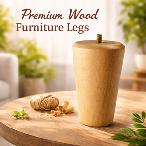 Wood <b>Sofa</b> Legs Replacement Furniture Feet Natural Wooden Cabinet <b>Table</b> Chair Legs Bulk Supplier - Product Image 4