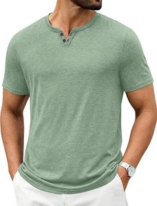 Camiseta de Cuello en V Premium para Hombre, Algodón Jersey, Ligera, Cómoda, Básica, Informal, Calidad de Exportación, Venta al Por Mayor - Product Image 1