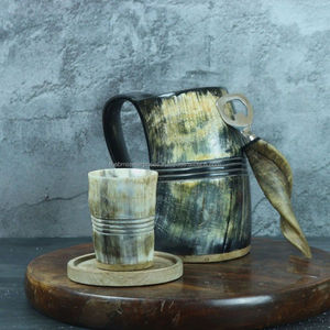 Handmade Viking trò chơi của Thrones gia súc sừng uống Mug trong kích thước tùy chỉnh và khắc cho bar và các bên - Product Image 6
