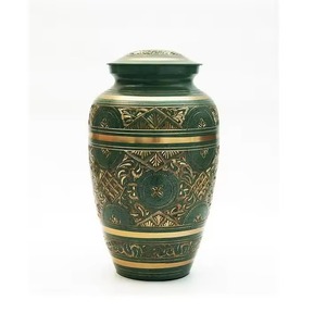 Urnes funéraires en aluminium de haute qualité pour cendres humaines, fournisseur en gros, gravure personnalisée, fabricant d'urnes funéraires - Product Image 4