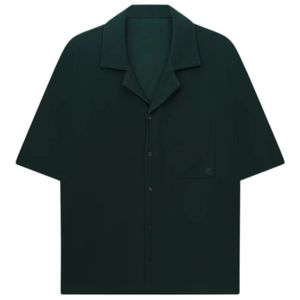 Chemise Homme Côtelée Boutonnée Manches Courtes Décontractée Légère Respirante Coupe Ample Été Fourniture OEM en Gros - Product Image 6
