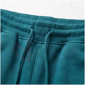 Conjunto Deportivo para Hombre en Color Verde Azulado, Manga Larga, con Capucha y Cierre Frontal, Color Sólido, Transpirable, Corte Regular, para Otoño - Product Image 5