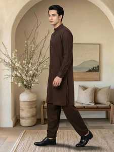 Salwar Kameez pour homme, prêt-à-porter, vêtements indiens et pakistanais, tenue traditionnelle confortable pour tous les jours. - Product Image 3