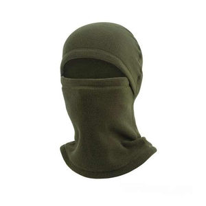 Balaclava de ski noir de haute qualité avec un seul trou, logo personnalisé, style rayé, masque de ski intégral pour l'hiver - Product Image 3