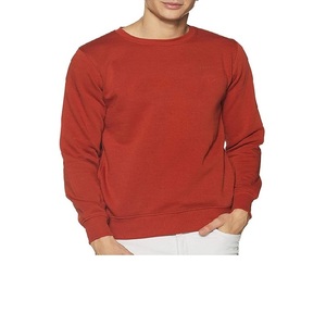 Sweat-shirts à capuche pour hommes de haute qualité, coupe classique, en coton uni, col rond, épaules classiques, coupe courte - Product Image 1