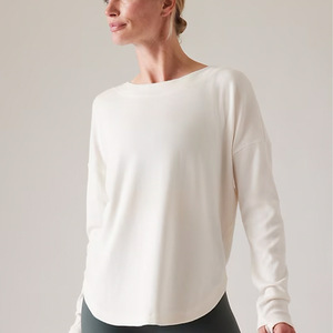 Camiseta de Yoga Holgada sin Mangas para Mujer, Transpirable, Ligera, de Secado Rápido, para Entrenamiento, Fitness, Deporte y Uso Casual - Product Image 2