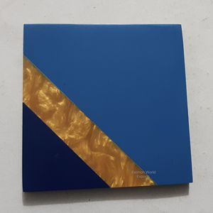 Posavasos con incrustaciones de resina de arte abstracto, posavasos de epoxi hechos a mano únicos, decoración de mesa y accesorios, alfombrillas y almohadillas - Product Image 5