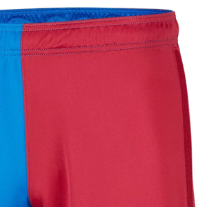 Men Blue <b>Red</b> Two <b>Tone</b> Soccer Shorts Polyester Athletic Football Training Match Team Wear Sports Uniform Apparel - Product Image 3