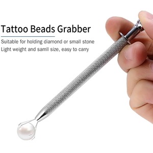 1 Pince à Piercing Professionnelle en Acier Chirurgical pour Nombril, Oreille, Septum, Lèvre, Auto-Bloquante, avec Aiguille de Piercing – Kit d'Instruments - Product Image 4