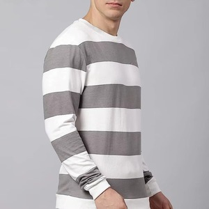 New Design Sweatshirts With Custom logo Printed Customize 100 % Cotton Casual Wear Comfortable Men Sweatshirts OEM Service - Product Image 3