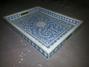 <b>High</b> Demanded Bone Resin Inlay for Coffee <b>Table</b> Tea Service Snacks Candy and Dry Fruit Presentation Use at Low Price For <b>Kitchen</b> - Product Image 4