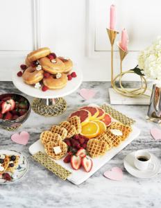 Offre Spéciale Personnalisé 2-Tier Papillon Ginkgo Gâteau Stand Premium En Acier Inoxydable Michael Bras Style Argent Plaqué Cadeau pour Tous - Product Image 6