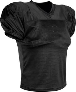 Derniers modèles de maillots de football américain personnalisés, uniformes en tissu 100% polyester, fermeture élastique à sangle réglable courte à l'avant - Product Image 1
