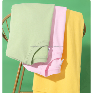 Impresión personalizada bordado en blanco liso 100% algodón Unisex hombres mujeres bolsillo camiseta - Product Image 3