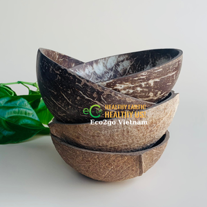 Bol en coquille de noix de coco sculpté 100% naturel pour la crème glacée, fait main, sans danger pour les aliments, respectueux de l'environnement, cadeaux d'affaires, logo personnalisé, fabriqué au Vietnam - Product Image 6