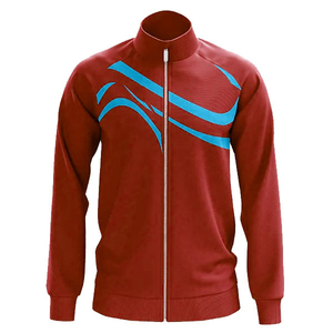 Veste de sport pour homme avec motif de sublimation personnalisé, veste de football, vêtements d'entraînement, veste de sport sublimée, veste d'échauffement pour homme - Product Image 5