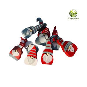 Set de Manualidades de Madera para Niños, Santa Claus y Árbol de Navidad, para Pintar, Decoración Navideña Educativa - Product Image 2