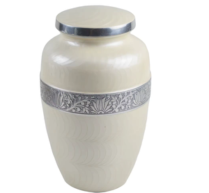 Urna Funeraria Clásica con Grabado de Estrella, Urna de Metal para Cenizas de Adultos, Estilo Americano/Europeo - Product Image 5