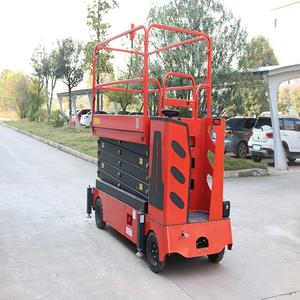 Compre una mesa elevadora hidráulica de grado industrial con estructura de tijera fija y plataforma giratoria para un manejo eficiente de materiales - Product Image 6