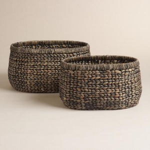 Panier en jonc de mer tressé à la main, organisateur de rangement pour la décoration intérieure, fournisseur en gros du Vietnam - Product Image 5
