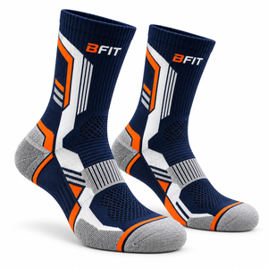 Premium Performance Thick <b>Wool</b>/Nylon Non-Slip Athletic Crew Socks with Breathable Mesh Arch Support Eco-Friendly Design - Product Image 6