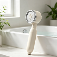 Pommeau de Douche Filtrant Économiseur d'Eau Haute Pression Anti-Chlore Parfumé à la Vitamine C, Marque Privée, Vente en Gros Usine