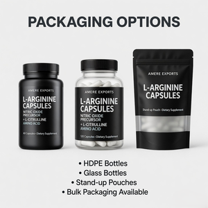 Capsules de L-Arginine avec L-Citrulline, Supplément d'Oxyde Nitrique en Vrac, Fabrication Directe OEM ODM - Product Image 3