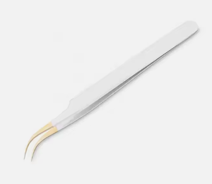 แหนบขนตาปลอมด้ามเงินสีดำกล่องสีชมพูแยกขนตาปลอมฉลากส่วนตัว - Product Image 6